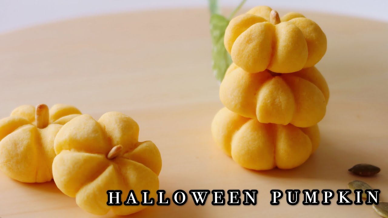 Pumpkin Cookies| Fun cooking for Halloween | 南瓜曲奇饼干, 好吃又简单的万圣节小零食🎃