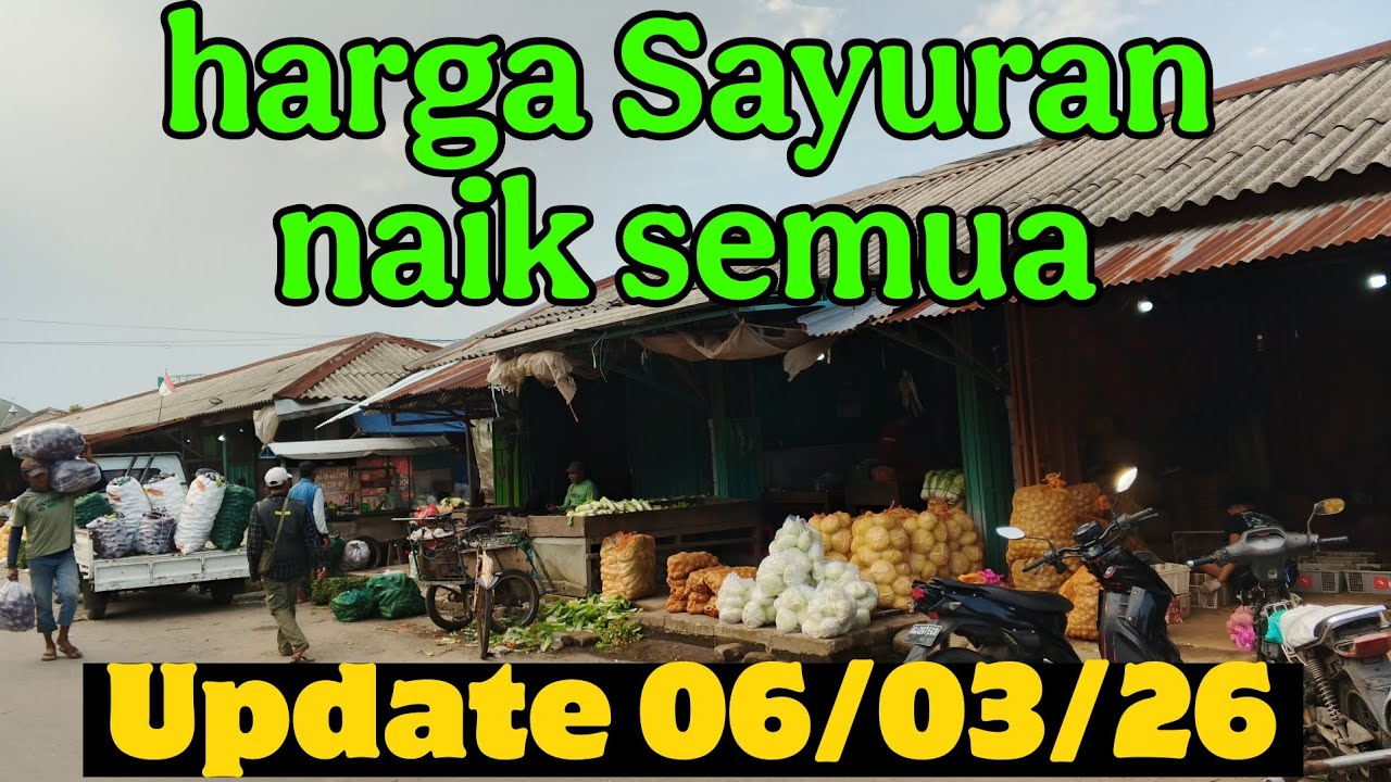 Harga cabe hari ini update harga sayuran terbaru pasar grosir ngronggo kota kediri(06/03/26)