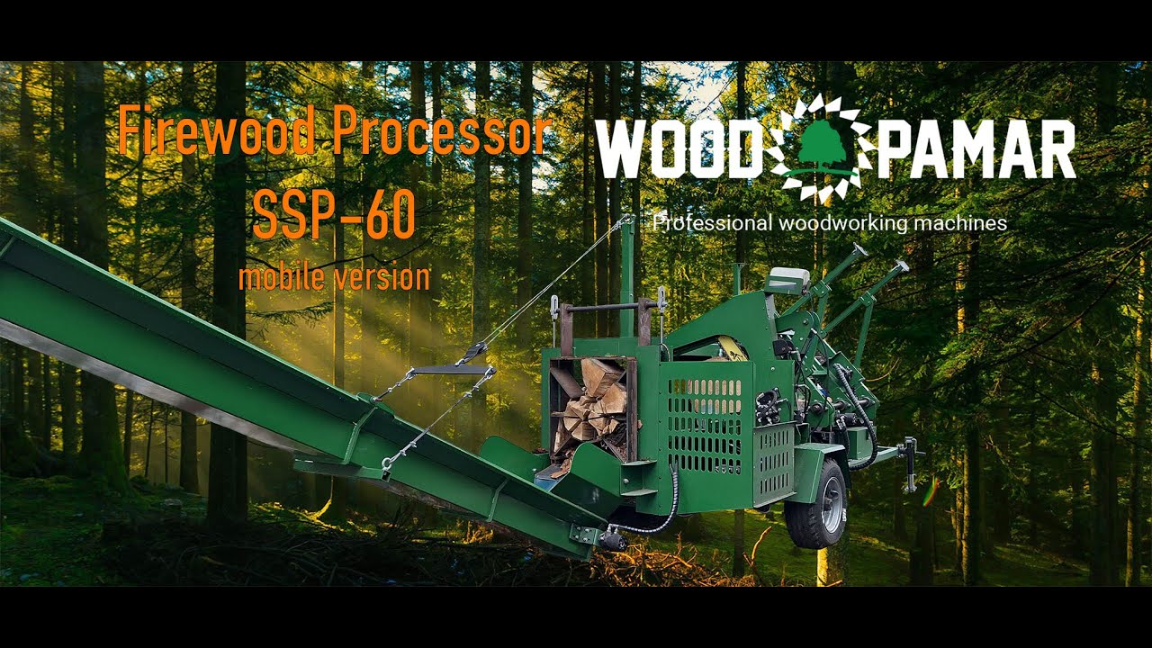 Firewood Processor - Mobile - SSP-60 Wood-Pamar