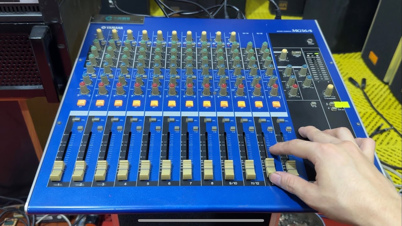 Mixer yamaha mg16/4 gửi a zai ở đồng tháp. Lh 09766.58815