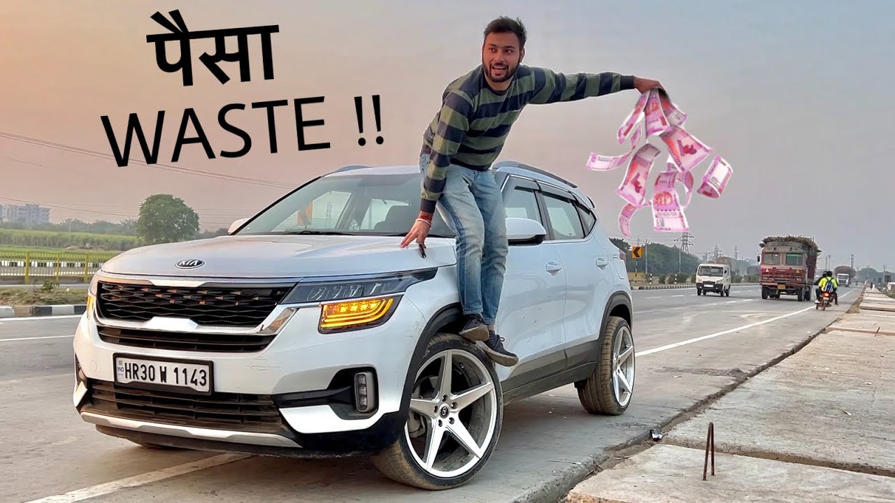 ₹85 हज़ार Waste कर दिए 🙁 ? Driving Seltos with BIG ALLOYS 20