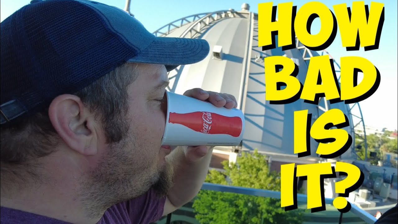 DRINKING THE WORLDS WORST SODA IN DISNEY WORLD WITH ADAM THE WOO