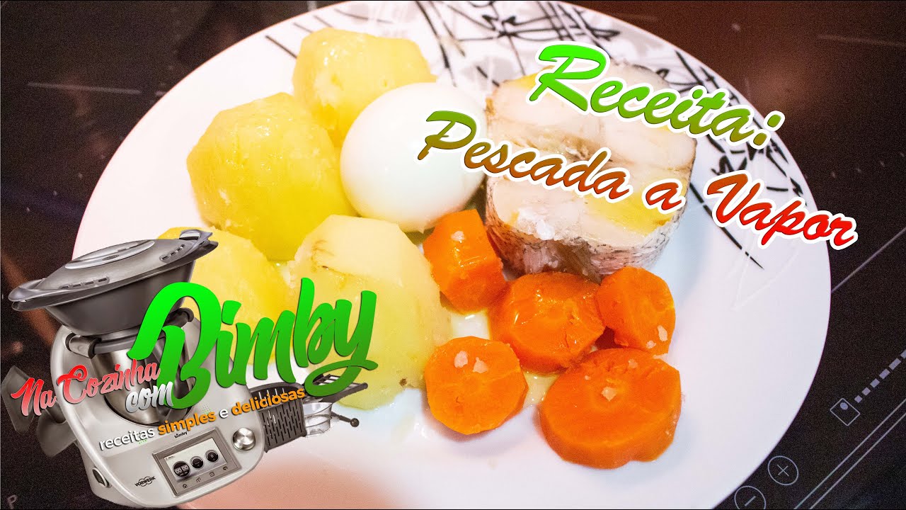 Na Cozinha com Bimby - Pescada a Vapor #bimby