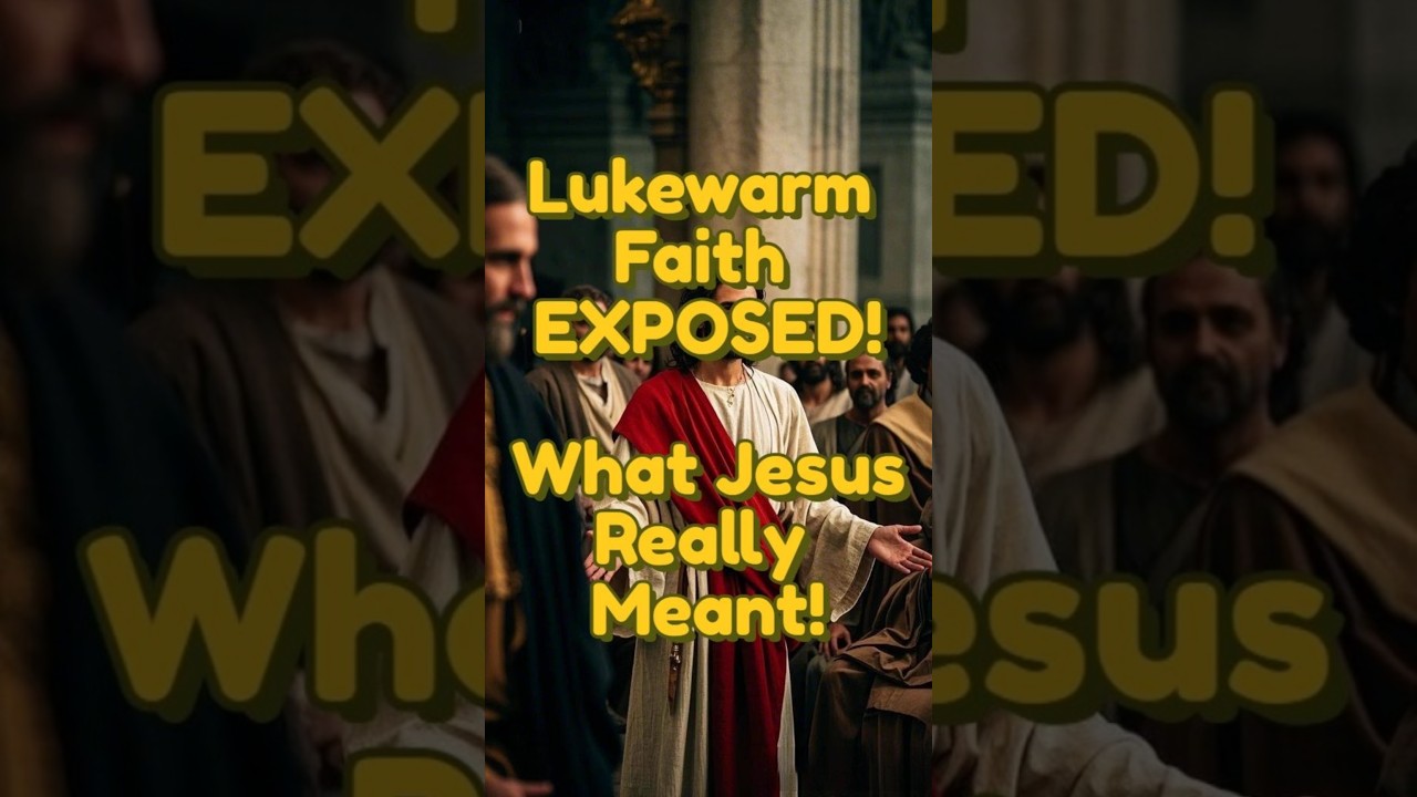 Lukewarm Faith EXPOSED: What Jesus Really Meant! #jesus #GraceRevolution #RefreshedAndFruitful