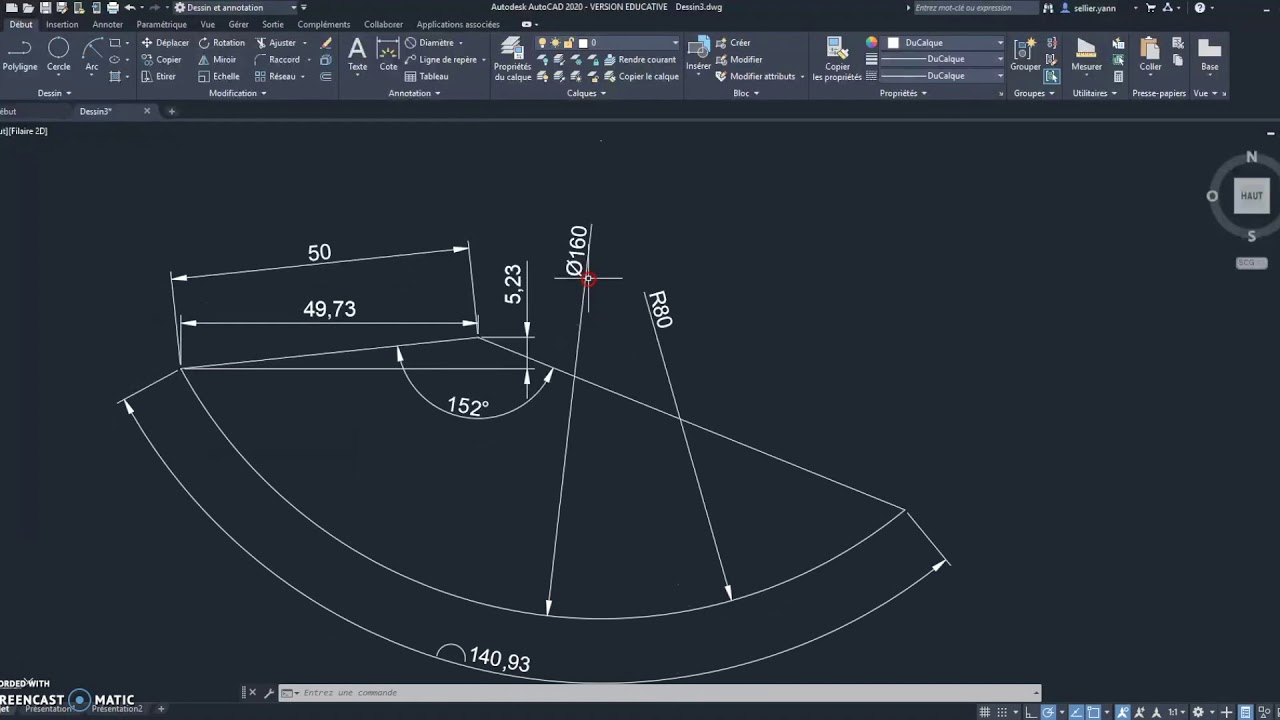 Autocad 2020   Les cotes