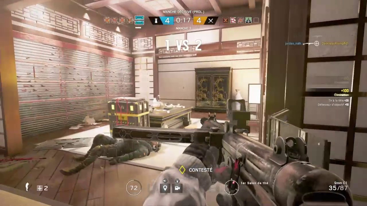 Clotche 1vs4 jordan_naik RAINBOW SIX SIEGE
