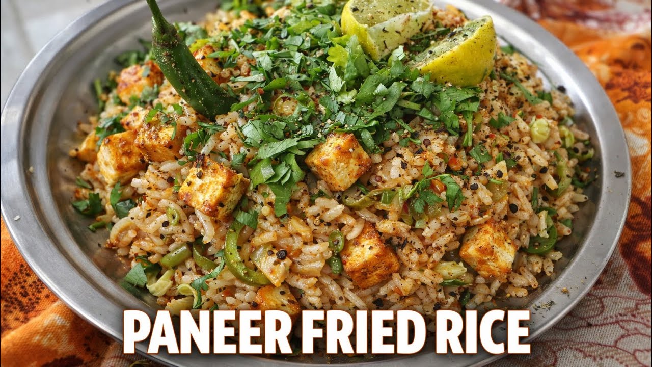 Paneer fried rice 