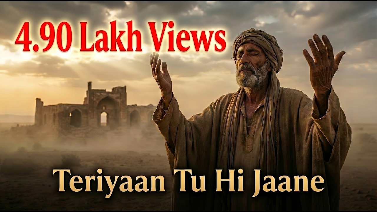 तेरियाँ तू ही जाने | Emotional Punjabi Sufi Bhajan | Ultrarealistic Cinematic