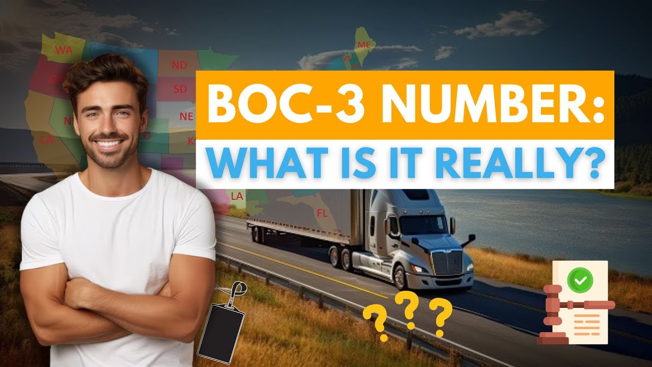 What Is a BOC-3 Number? (And Why It Could Make or Break Your Trucking Business!)