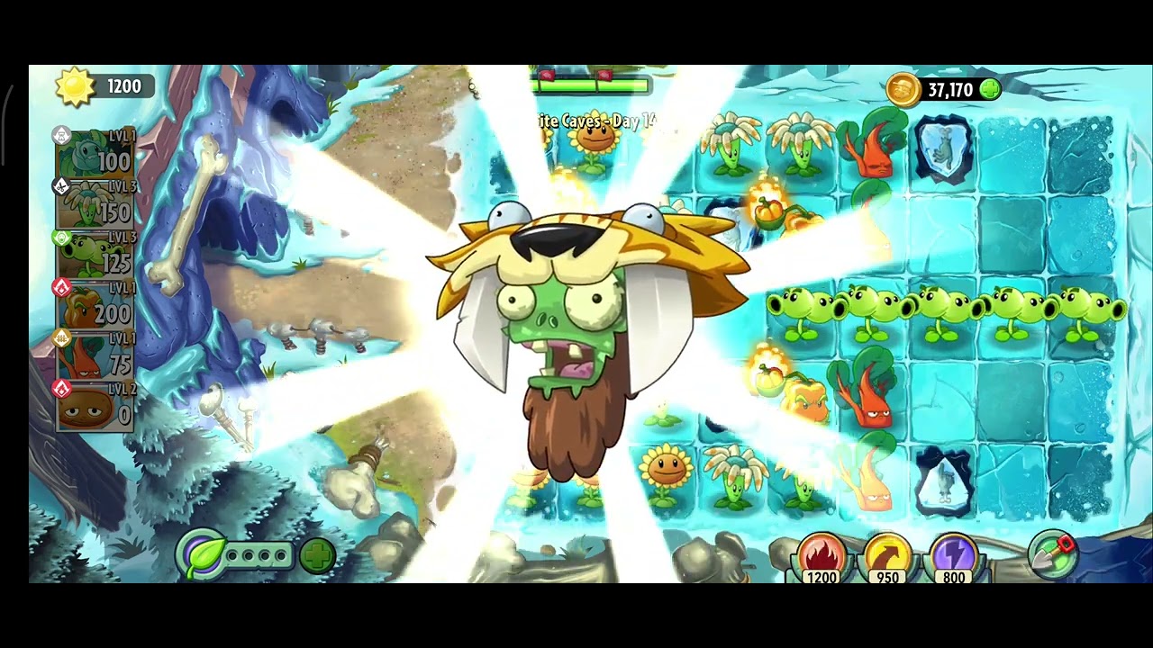 Frostbite Caves часть 8 (pvz 2)