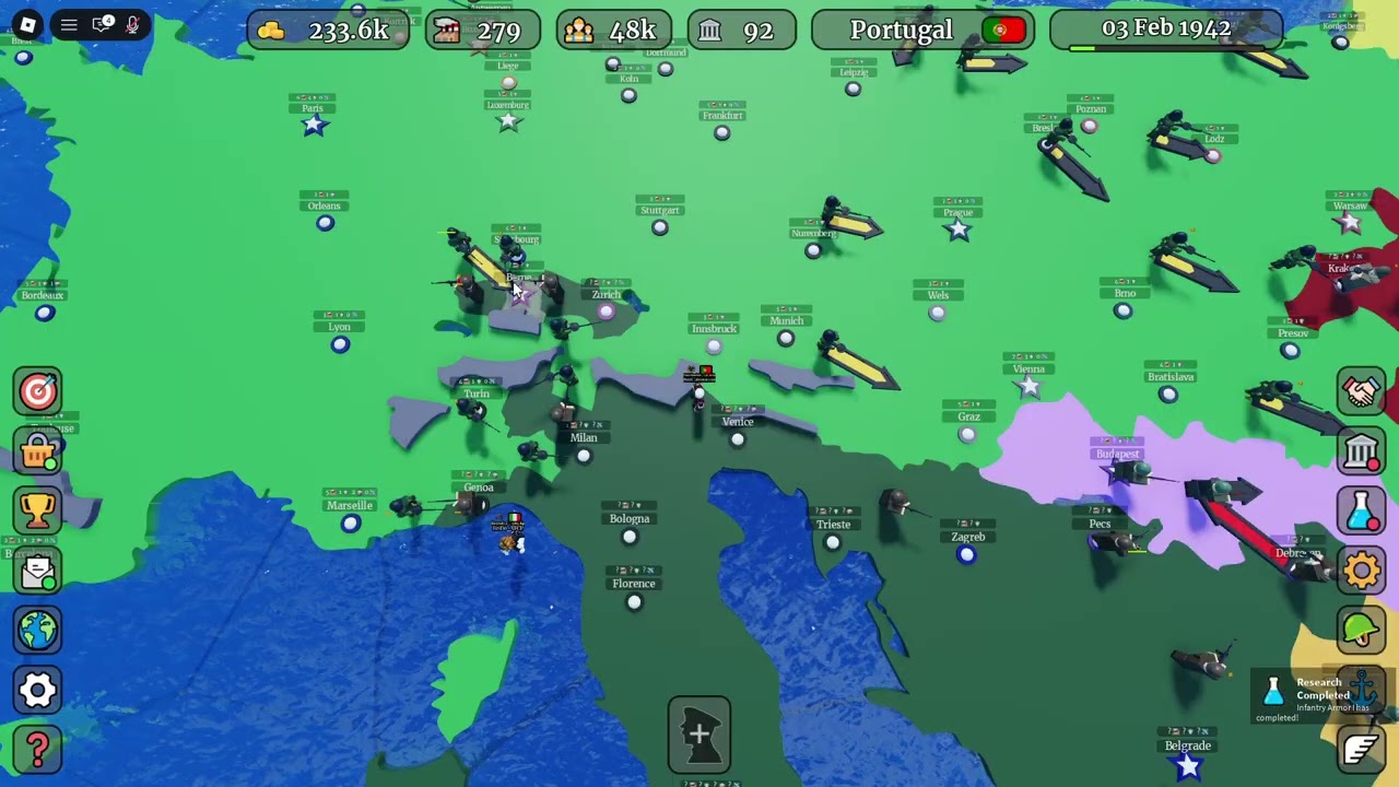Making a new Portoguese Empire in World war 2!