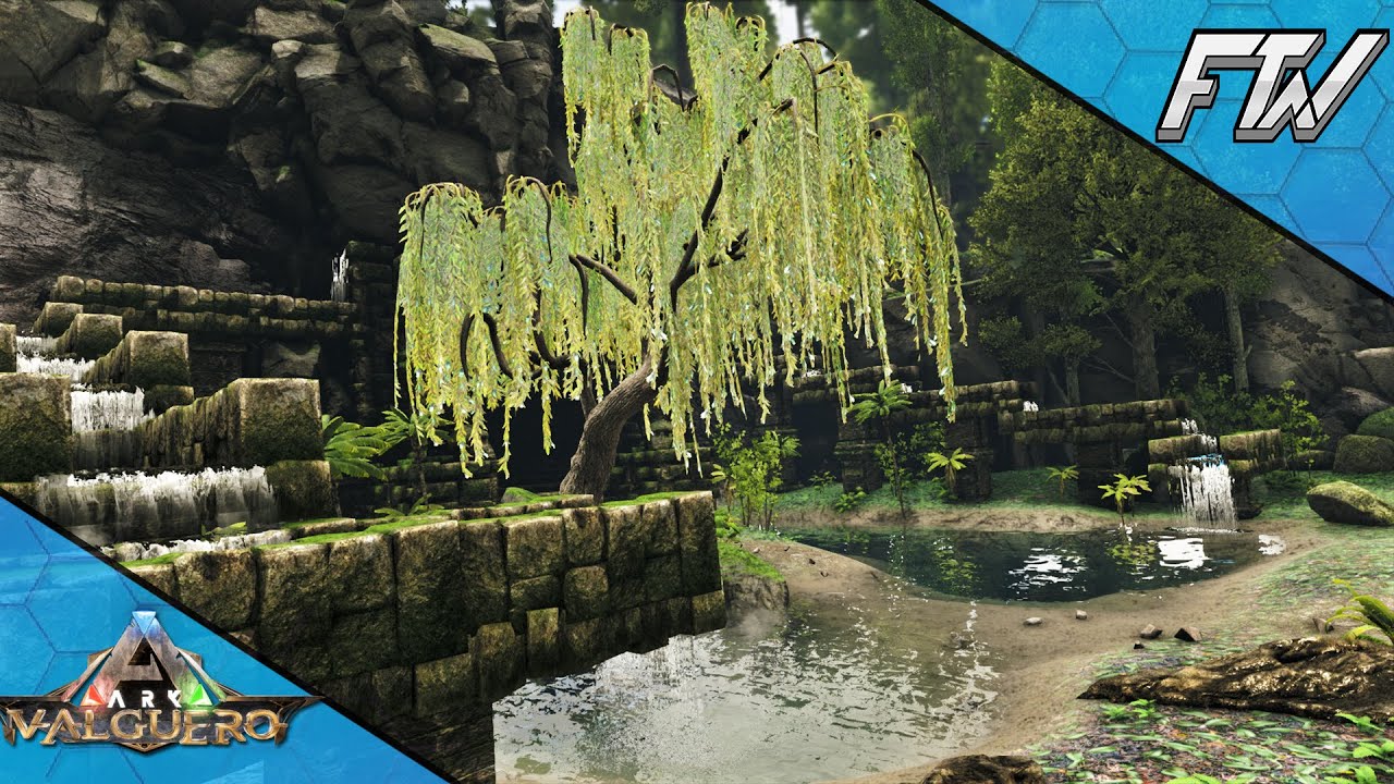 Valgueros Amazing Base Locations!!!  Ark Valguero (Cluster Ep3)