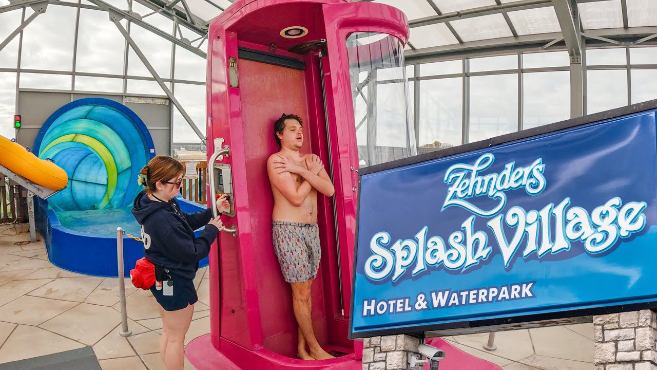 All Waterslides at Zehnder’s Splash Village Indoor Waterpark! 2025 POV