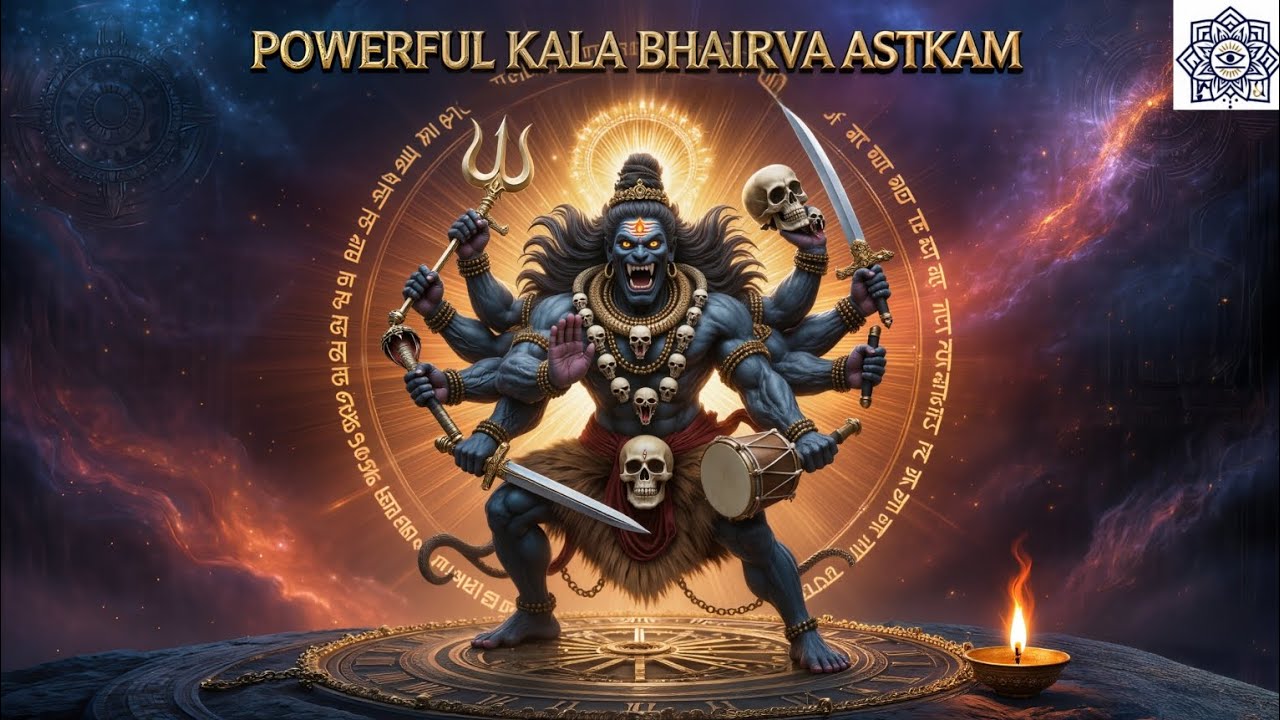 Powerful Kala Bhairava Ashtakam | Soulful Chant for Protection & Removing Obstacles