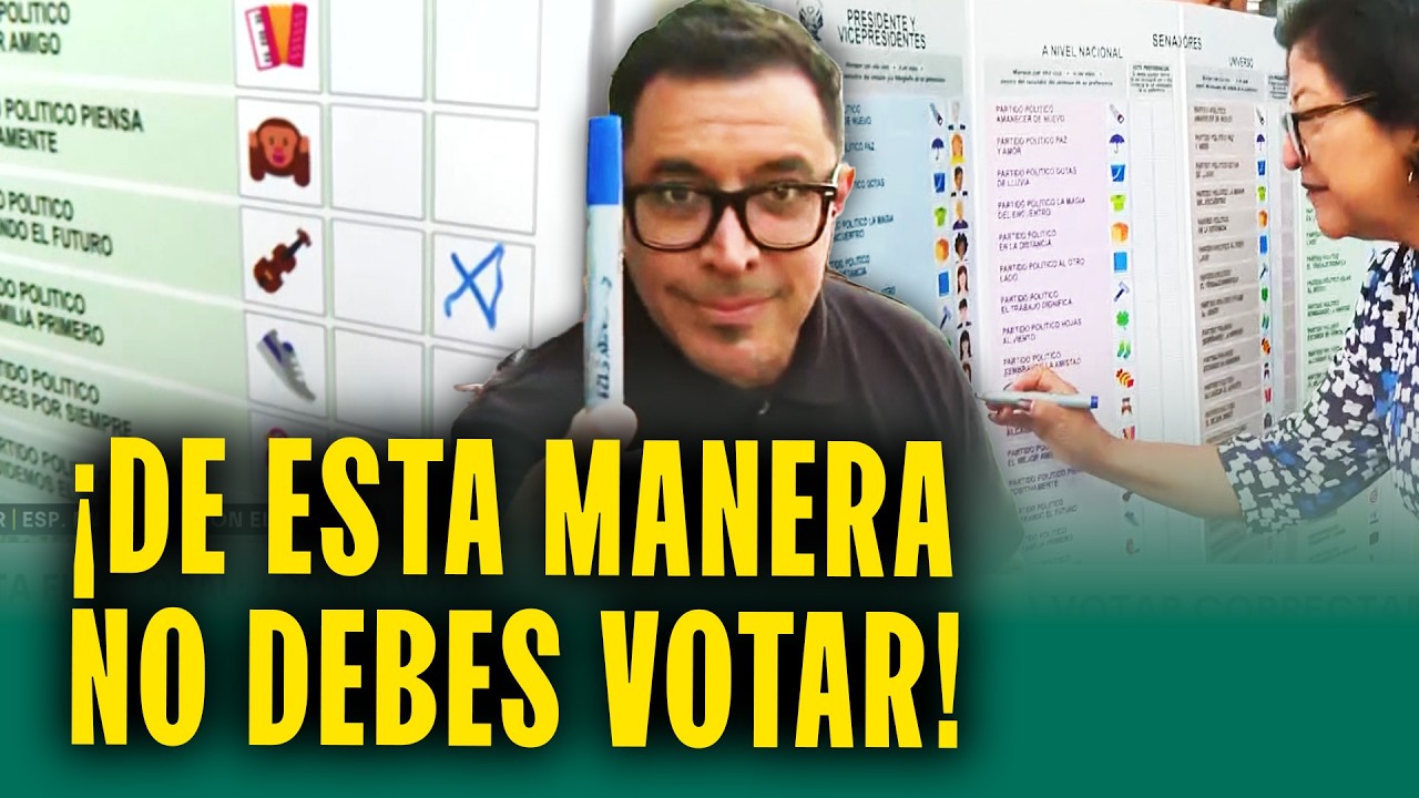 &iquest;C&oacute;mo saber si mi voto es v&aacute;lido?