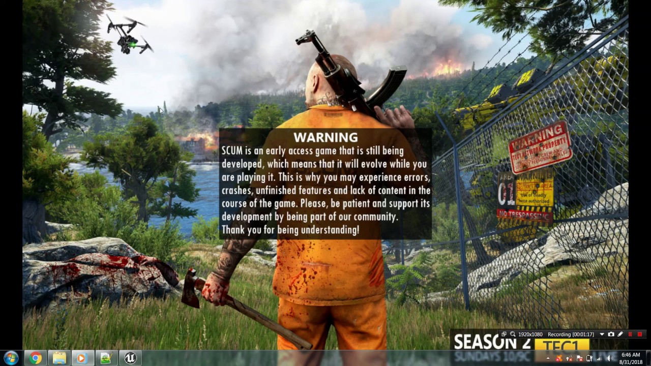 شرح تحميل وتثبيت لعبة SCUM Free Download  SCUM