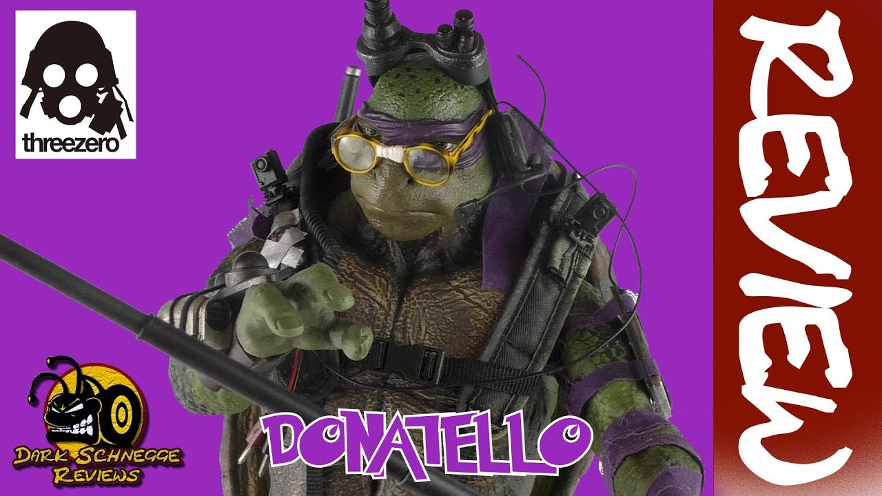 Threezero | Tmnt Out of the Shadows DONATELLO Review [German/Deutsch]