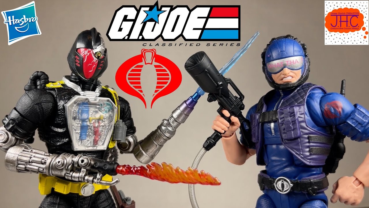 ВНИМАНИЕ? Обзор фигурок ретро-боевых андроидов-бойцов BAT и Tele-Viper из серии «GI Joe Classified»