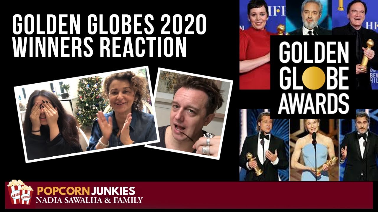 GOLDEN GLOBES 2020 Winners - The Popcorn Junkies REACTION