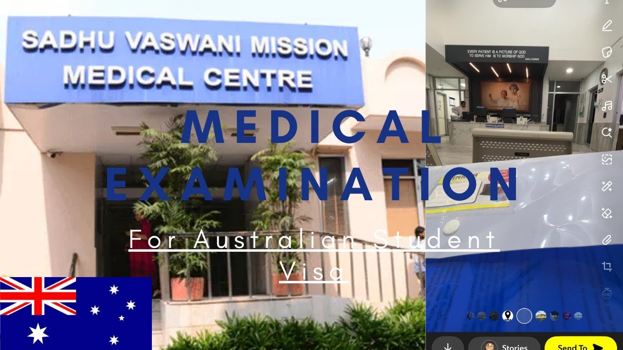 Medical Examination for Australian Student Visa 2025 at SADHU VASWANI MISSION MEDICAL CENTRE