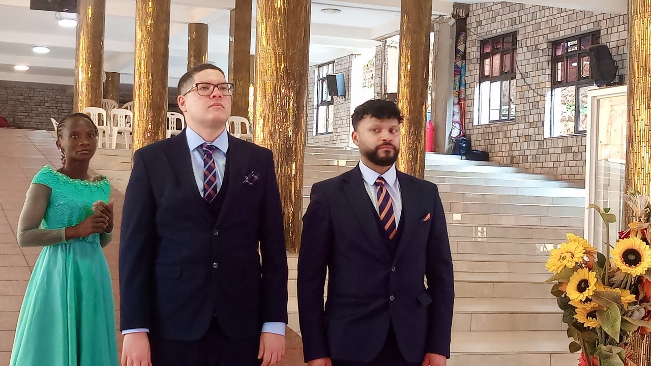 Ivan as he enters Church 