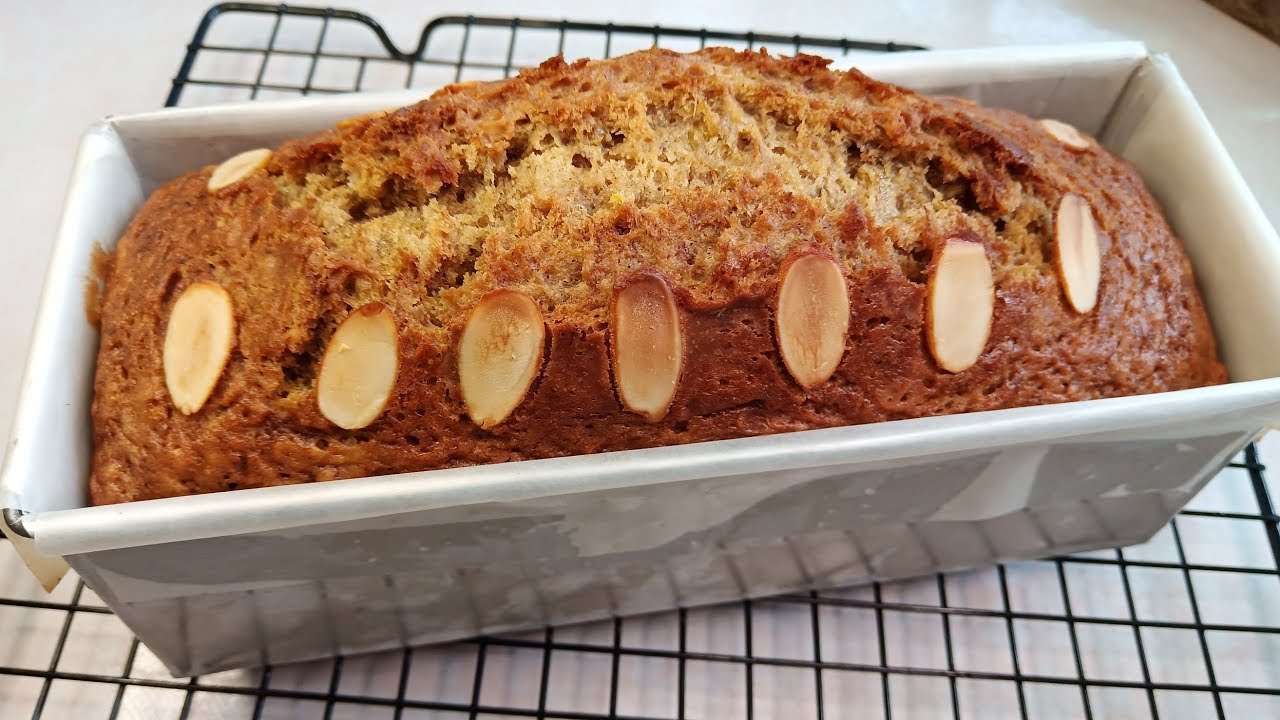 BANANA BREAD LOAF WITHOUT OVEN