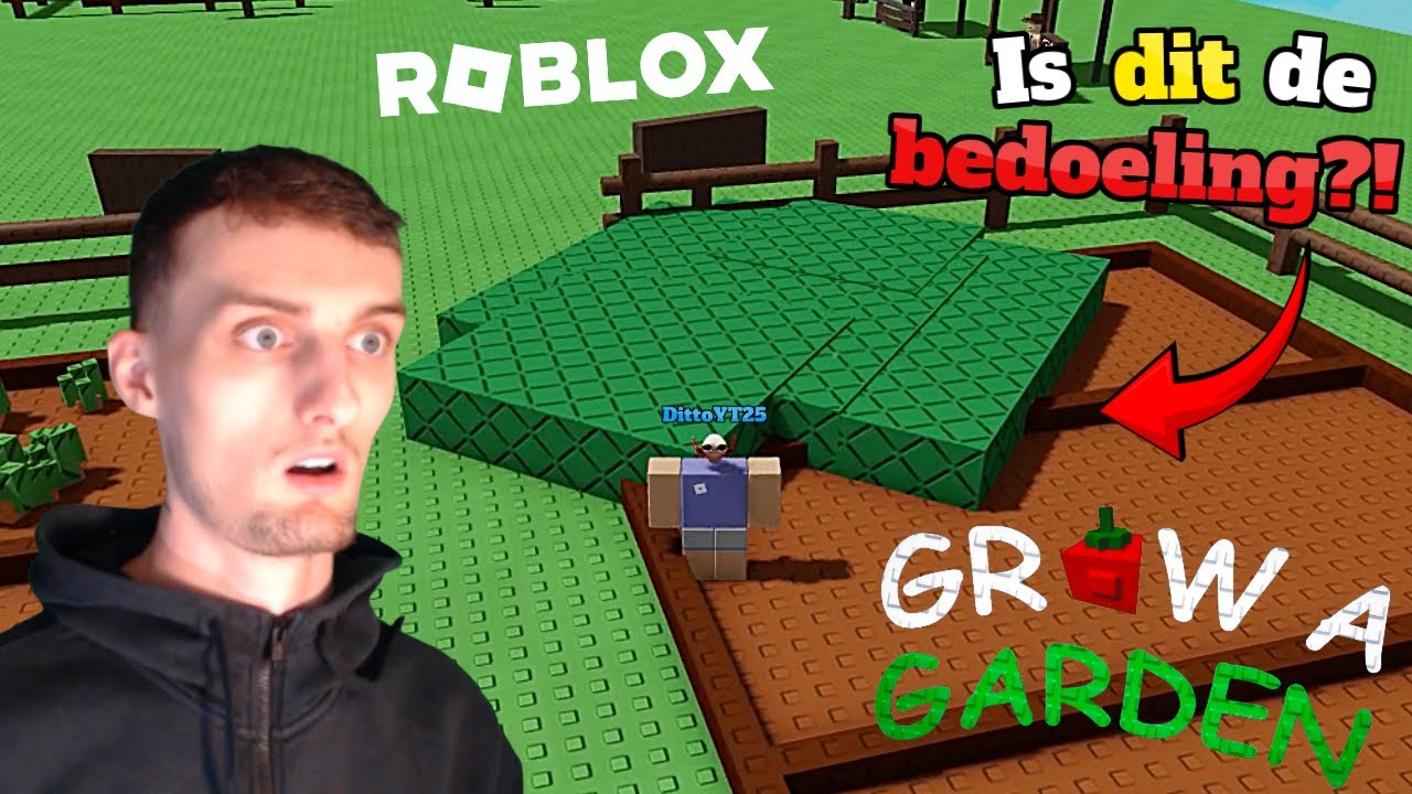 ONS EIGEN TUINTJE IN ROBLOX🌱 - Grow a Garden Roblox