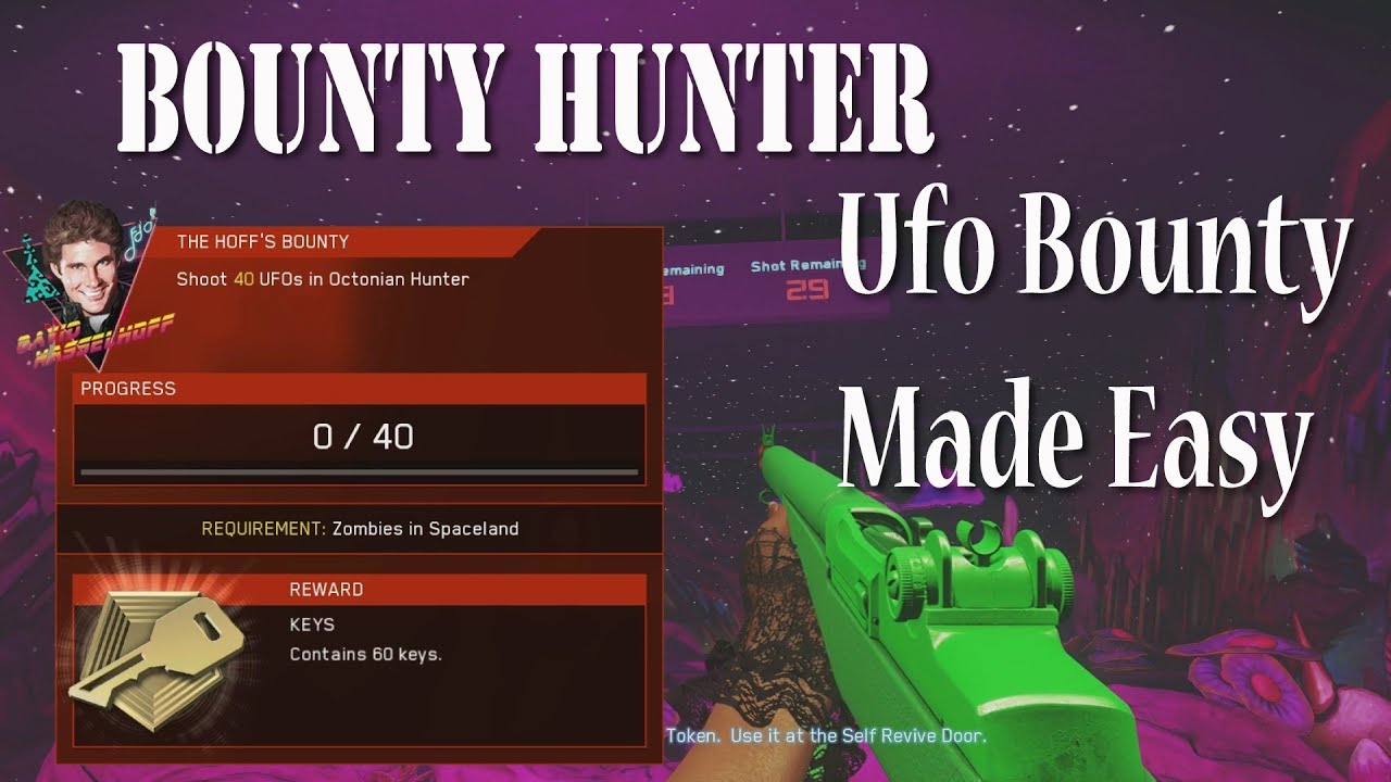 *PARTLY PATCHED👇* Shoot the UFO Bounty Made Easy COD Infinite Warfare Zombies Bounty Hunter