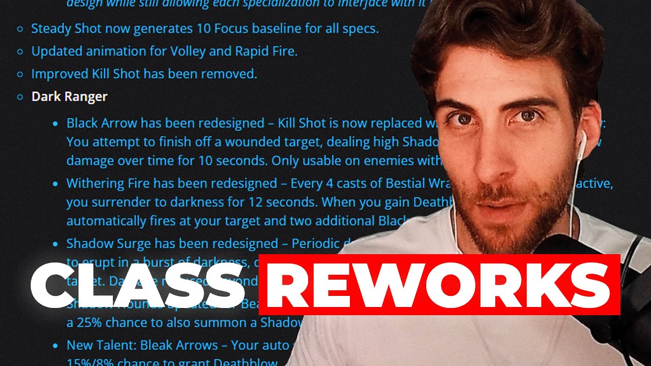 HUGE Class Changes Are Coming In 11.0.5 (Reworks and changes)
