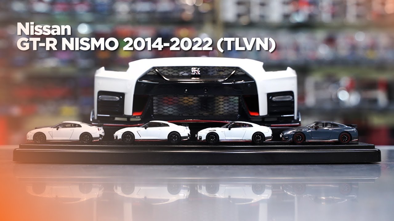 [TOMICA LIMITED VINTAGE NEO] Nissan GTR NISMO R35 Collection (2014, 2017, 2020 and 2022) トミカ