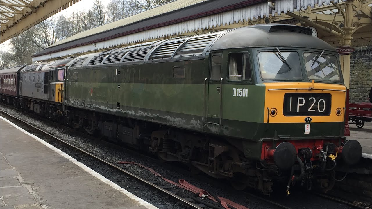 Class 47 D1501’s Last Day on the ELR ft 33109 & BR Class 105 (June 2022)