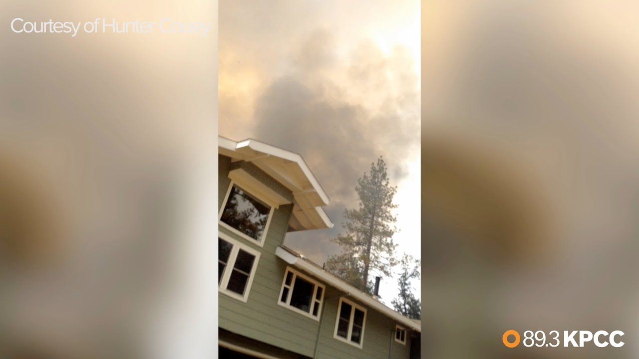 Family flees Valley Fire