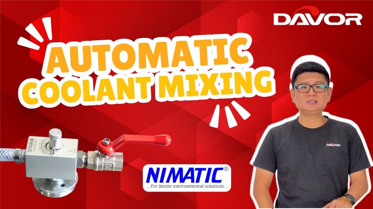 Nimatic Coolant Auto Mixer | Auto-Dilution System for Accurate Coolant Mixing