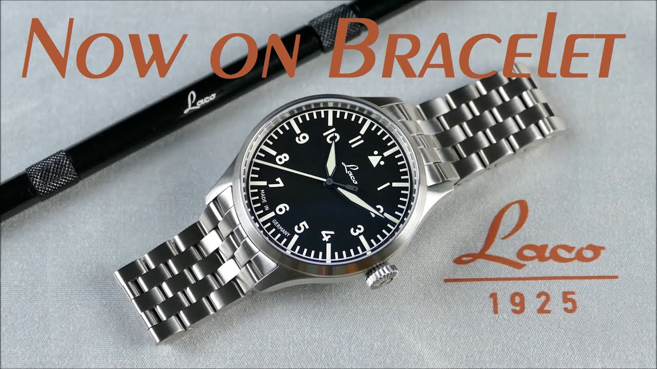 On the Wrist, from off the Cuff: Laco – Flieger Pro, Unbeatable Pilot under $2000 on 5-link Bracelet