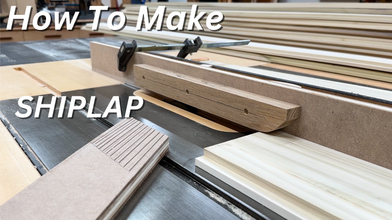 How to Make Shiplap - Sauna Project
