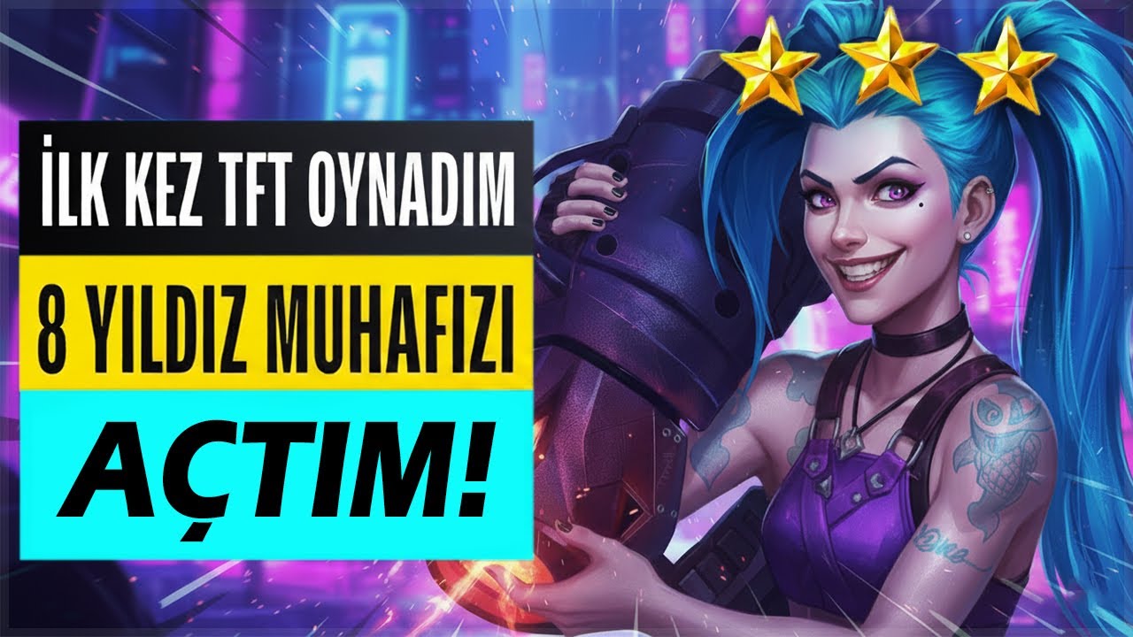 İlk Kez TFT Oynadım ve 8 Yıldız Muhafızı ile 1. Oldum!