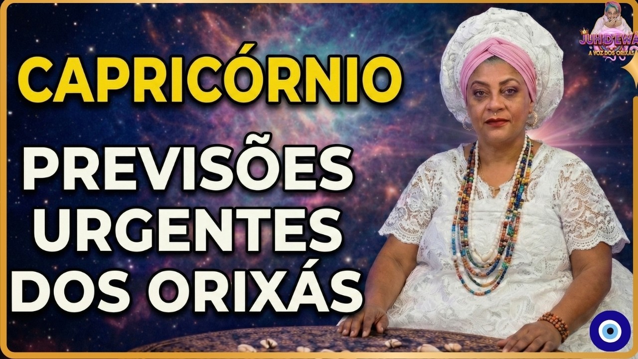 SIGNO DE CAPRICÓRNIO, ESSA NOTICIA URGENTE VAI MUDAR SUA VIDA JÁ NAS PRÓX. HORAS!!