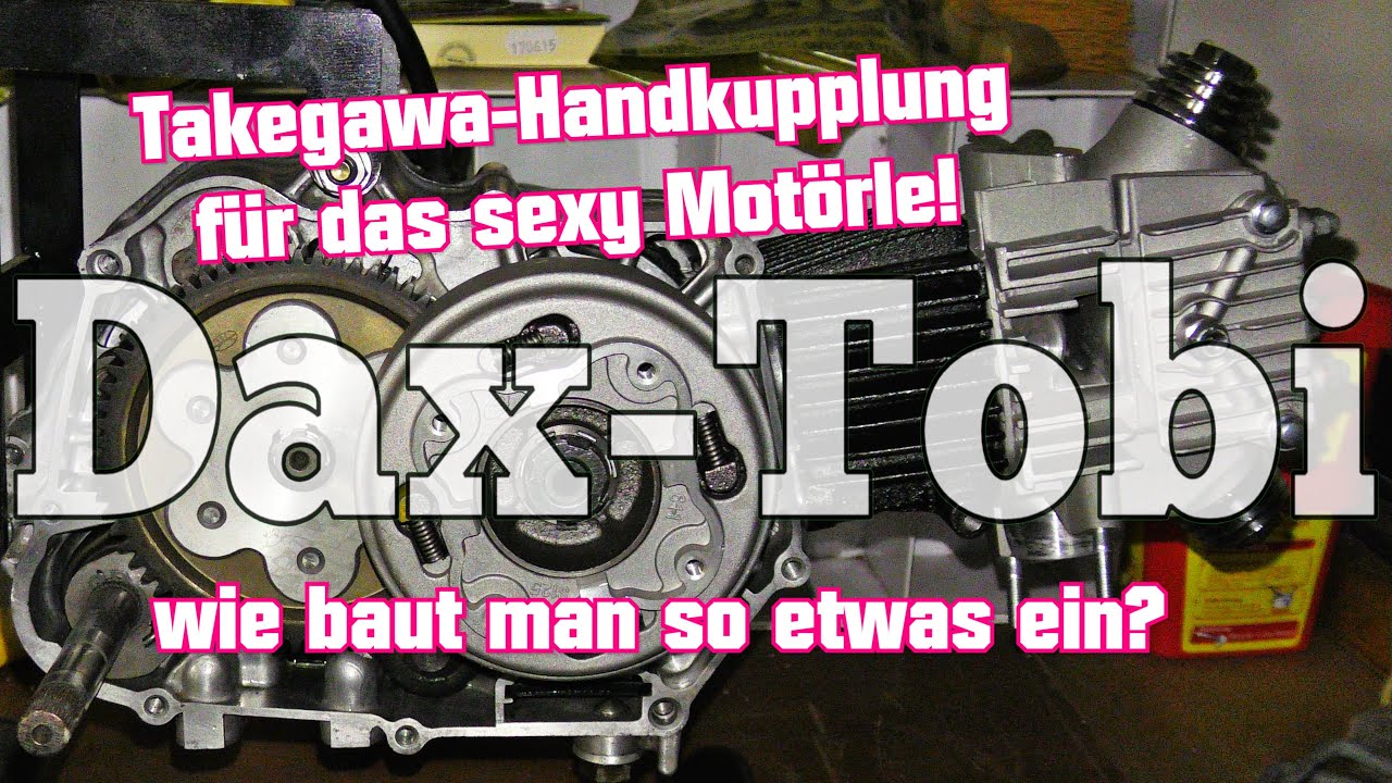 Honda Z50AE Monkey neue Handkupplung von Takegawa am sexy Motörle Teil 1! manual clutch Dax-Tobi 149
