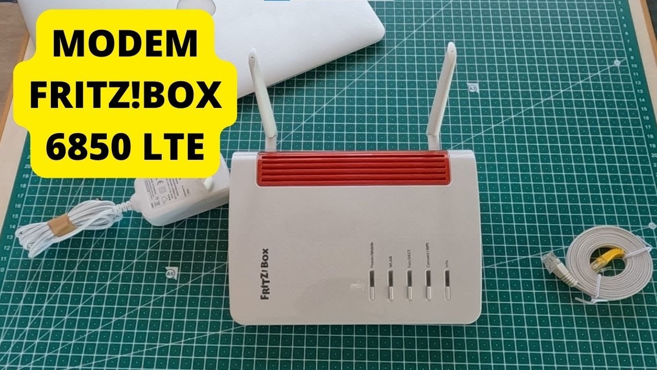 MODEM FRITZ!BOX 6850 LTE - RECENSIONE E TUTORIAL PRIMA INSTALLAZIONE