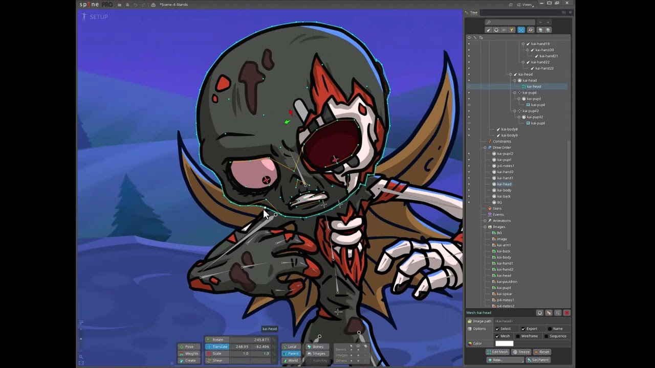 Animating a Short scene for Stick War: Saga - Chaos Campaign.