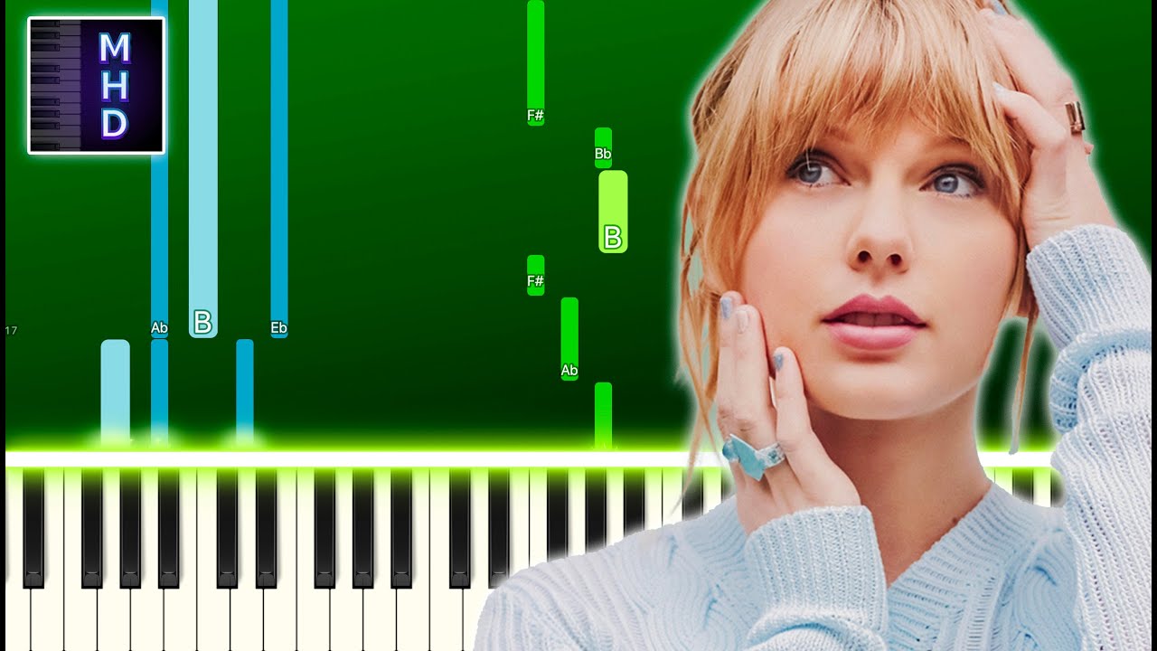 Taylor Swift - You Belong With Me (Piano Tutorial Easy)