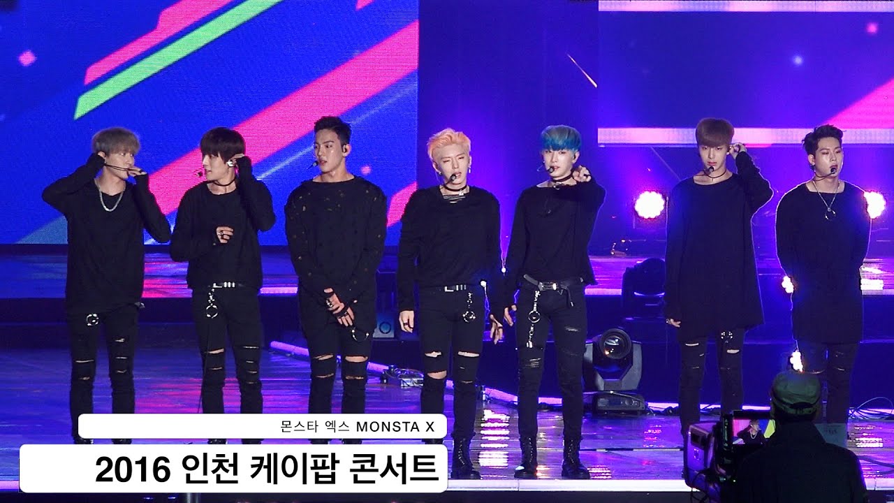 몬스타 엑스 MONSTA X[4K 직캠]내용 Content Video@20160924 Rock Music