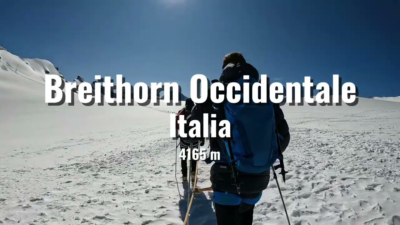 Breithorn Occidentale - 4165m
