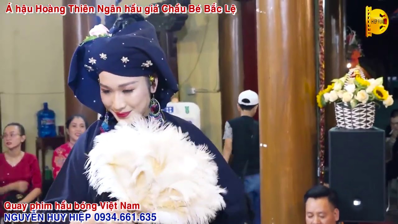 Chầu Bé Bắc Lệ - Á hậu Hoàng Thiên Ngân , hát văn hoài thanh