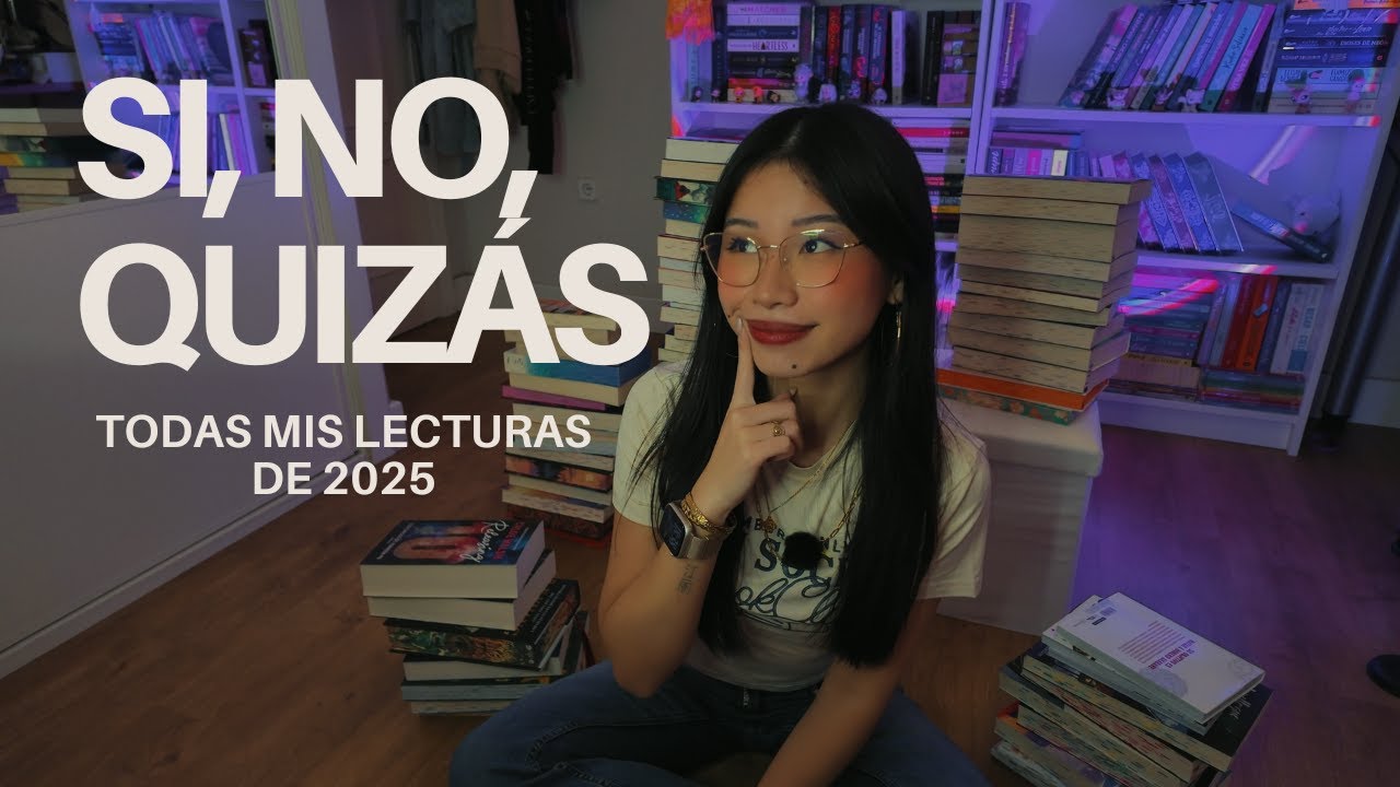 WRAP UP 2025 - todos los libros que he le&iacute;do este a&ntilde;o!