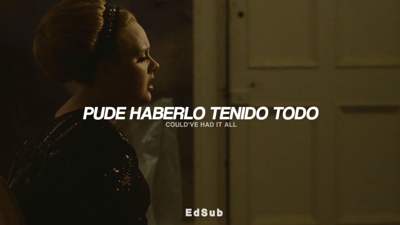 Adele || ROLLING IN THE DEEP (Sub Espa&ntilde;ol + Lyrics) || Video Musical