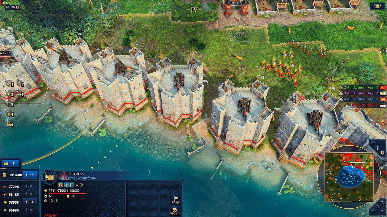 Samurai Waves Crashed Against My Stone Empire | Age Of Empires 4