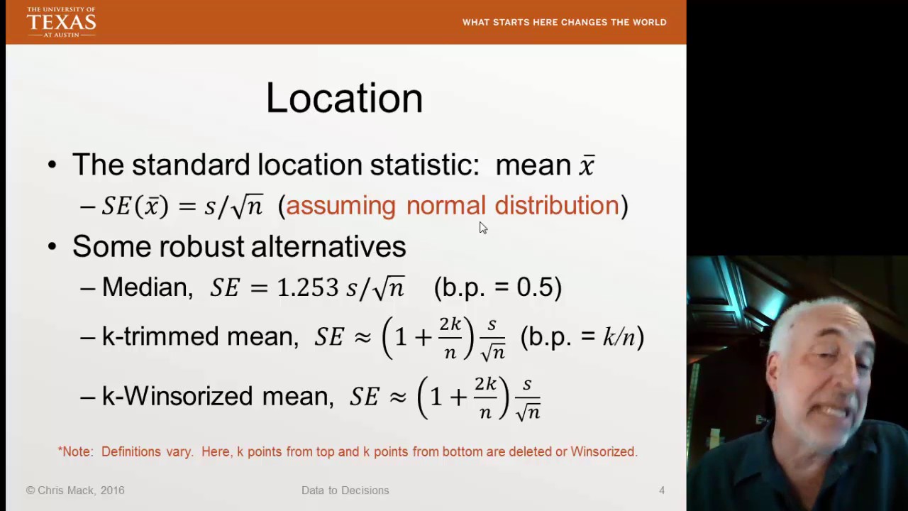 Lecture55 (Data2Decision) Robust Estimation