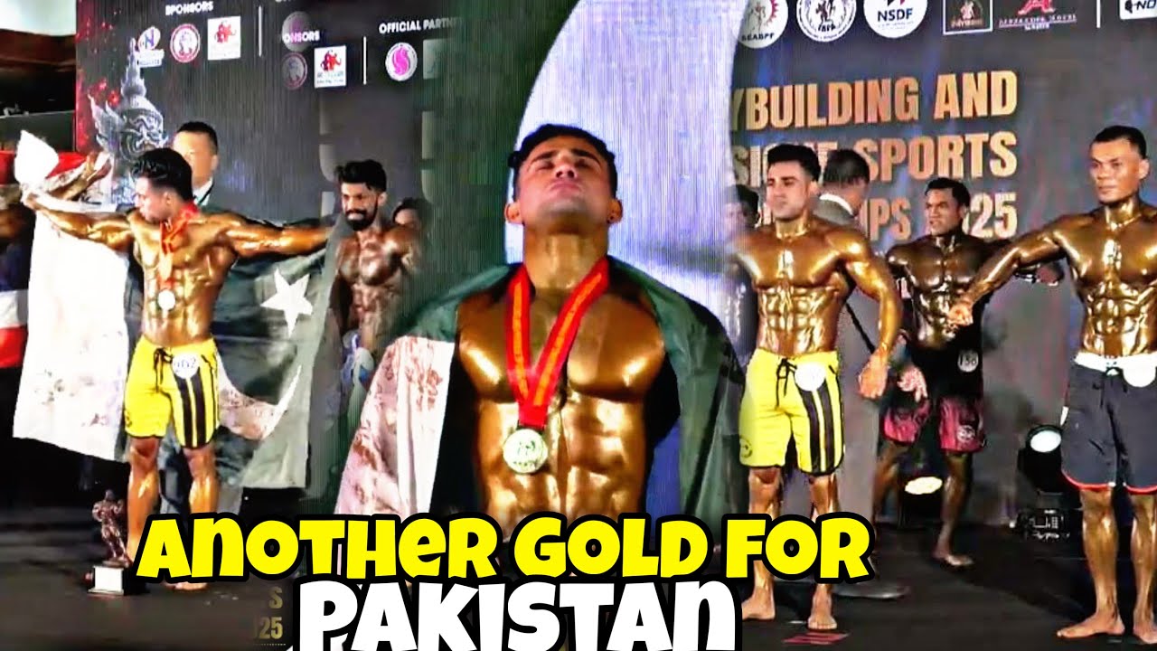 Faizan Khan Created History🔥 | 57 Asian Bodybuilding  And Physique Championship 2025