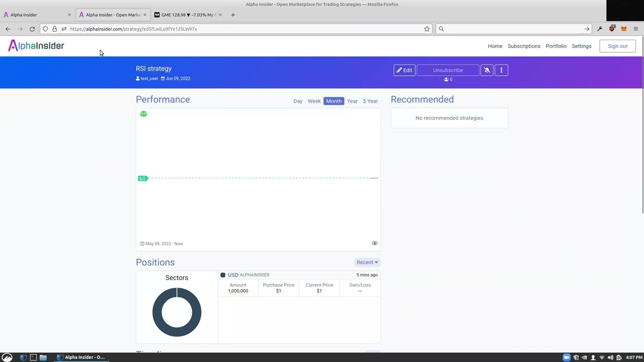 How to connect TradingView to Alpha Insider